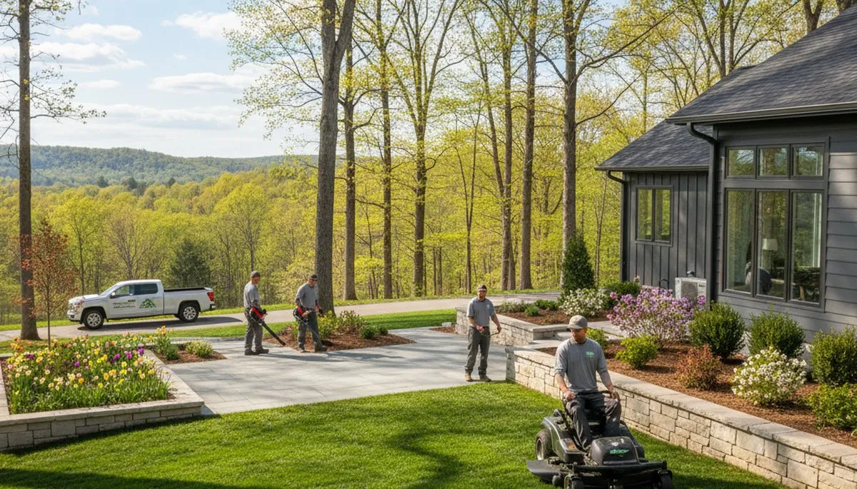 Landscaping service in Easton, PA for residential yard maintenance and outdoor property care